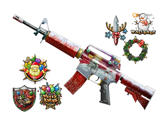 Killmark Feliz Natal (14 dias), M4A1-Natal 3 (14 dias)